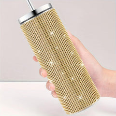 Studded Tumbler 20oz Stainless Steel Water Bottle Summer Winter Drinkware