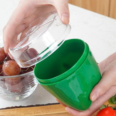 Green Food Preservation Box Vegetable Storage Containers Reusable