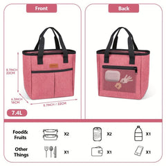 Stylish Reusable Insulated Lunch Bags for Women and Men On the Go