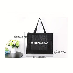 Mesh Eco Shopping Bag Reusable Folding Large Capacity Bag