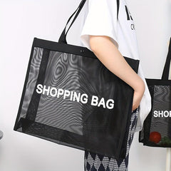 Mesh Eco Shopping Bag Reusable Folding Large Capacity Bag