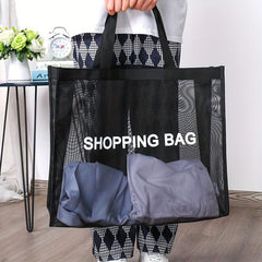Mesh Eco Shopping Bag Reusable Folding Large Capacity Bag