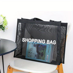 Mesh Eco Shopping Bag Reusable Folding Large Capacity Bag