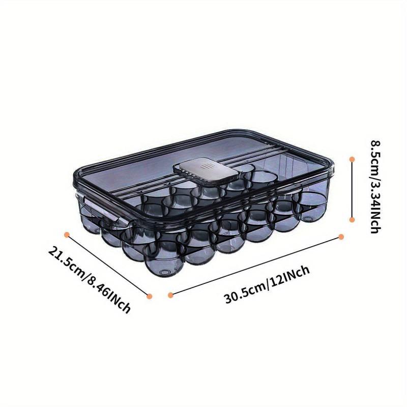 Egg Storage Box Leak Proof Flip Top Hand Washable