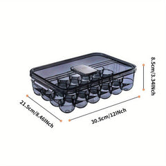Egg Storage Box Leak Proof Flip Top Hand Washable