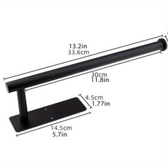 Stainless Steel Paper Towel Holder Rod Wall mounted