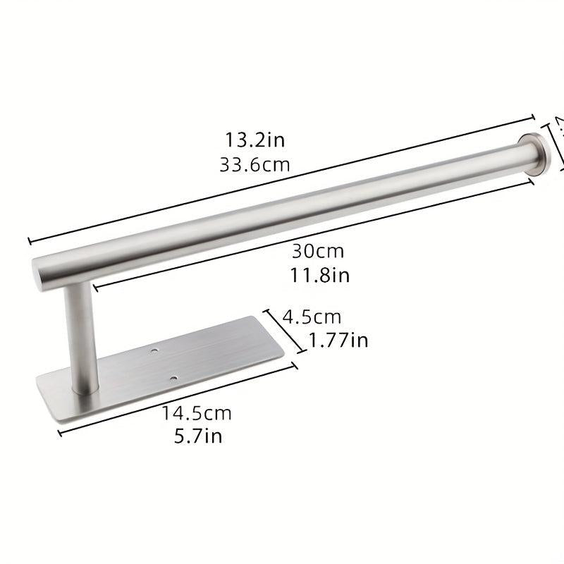 Stainless Steel Paper Towel Holder Rod Wall mounted
