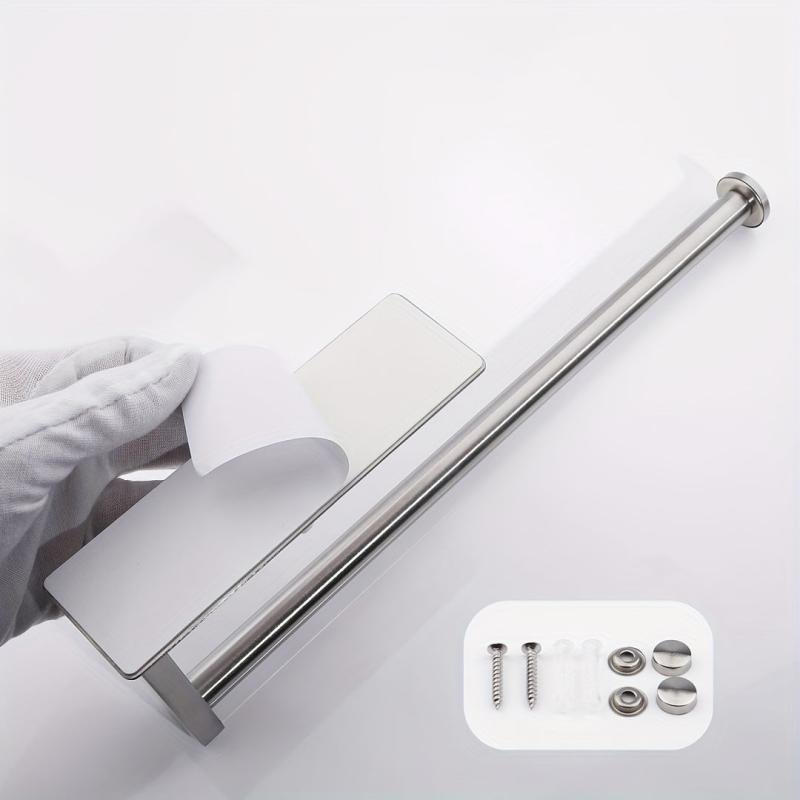Stainless Steel Paper Towel Holder Rod Wall mounted