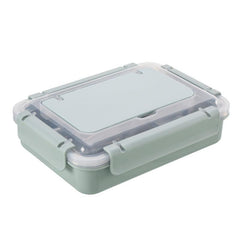 Leakproof Bento Box with Cutlery for Adults Double Layer Lunch Container