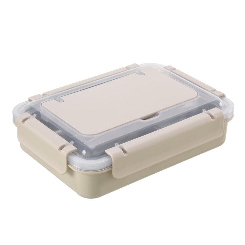 Leakproof Bento Box with Cutlery for Adults Double Layer Lunch Container