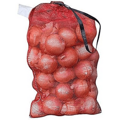10pcs Large Mesh Onion Bags 50lbs Reusable Onion Sack with Drawstring