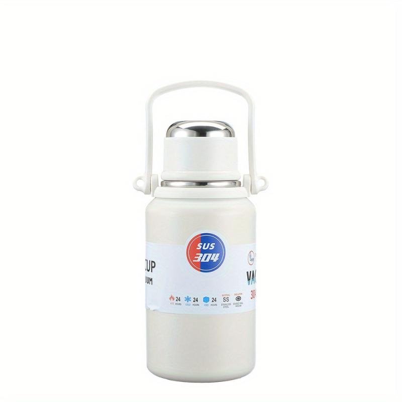 Insulated Vacuum Flask Large Capacity Thermal Bottle Leakproof Lid
