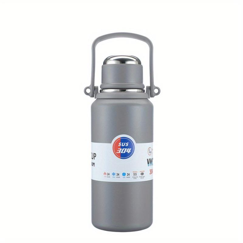 Insulated Vacuum Flask Large Capacity Thermal Bottle Leakproof Lid