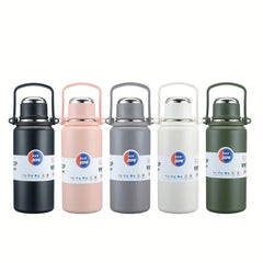 Insulated Vacuum Flask Large Capacity Thermal Bottle Leakproof Lid