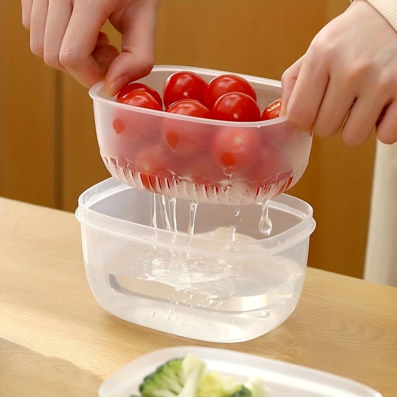 Garlic Ginger Onion Storage Box for Freshkeeping in Refrigerator