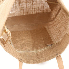 Burlap Tote Bag Blank Unbleached Large Reusable Grocery Bags