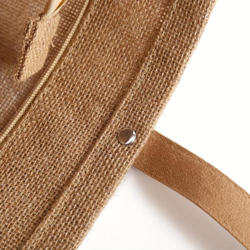 Burlap Tote Bag Blank Unbleached Large Reusable Grocery Bags