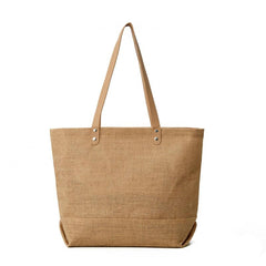 Burlap Tote Bag Blank Unbleached Large Reusable Grocery Bags