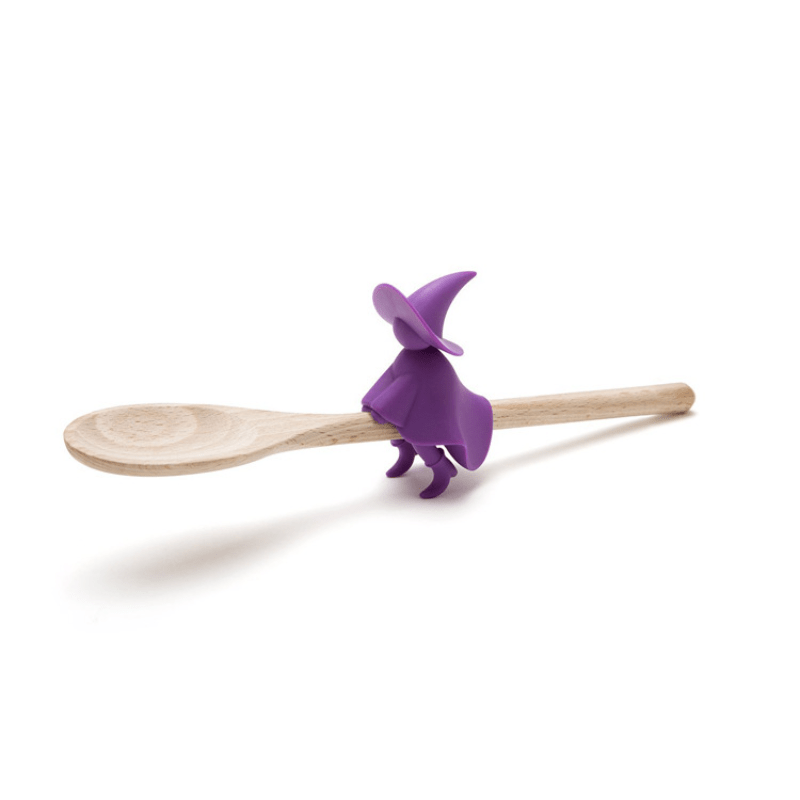 Little Man Wizard Pot Cover Anti Overflow Spoon Holder Set