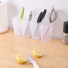 2pcs Plastic Kitchen Organizer for Fruits Drinks Snacks Pasta Storage