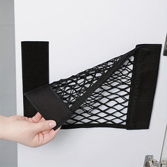 Garbage Bag Storage Net Pocket Home Wall Mounted Storage