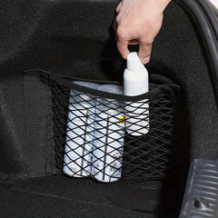 Garbage Bag Storage Net Pocket Home Wall Mounted Storage