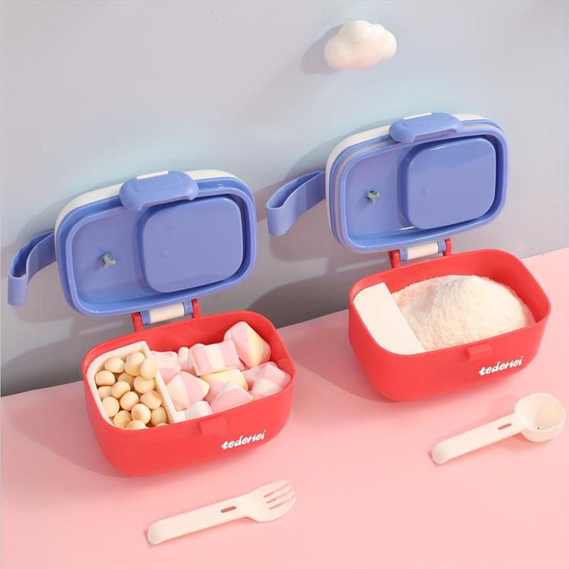 Food Supplement Box Milk Powder Portable Outing Compartmentalized Sealed Can