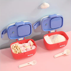Food Supplement Box Milk Powder Portable Outing Compartmentalized Sealed Can
