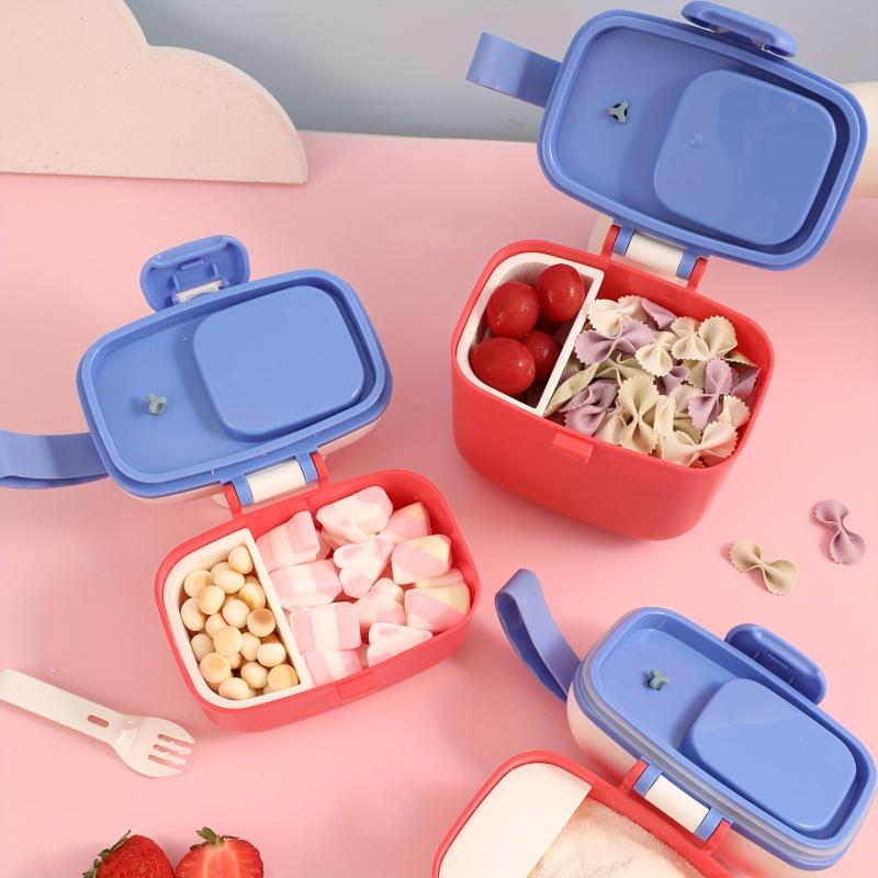 Food Supplement Box Milk Powder Portable Outing Compartmentalized Sealed Can