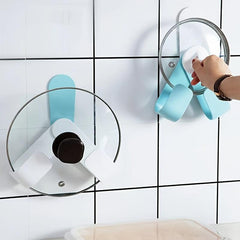 Rotary Storage Rack Pot Lid Holder Pots And Pans Organizer