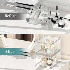Clear Organizer Kitchen Sink Organizer Plastic Storage Drawers With Handles