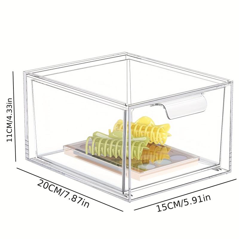 Clear Organizer Kitchen Sink Organizer Plastic Storage Drawers With Handles