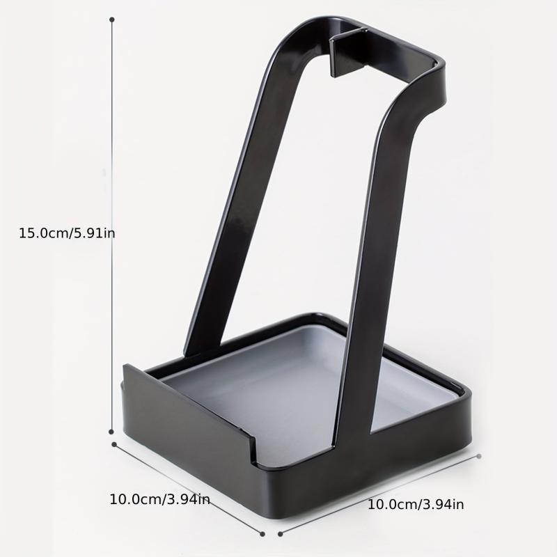 Stainless Steel Pot Lid Holder and Finishing Rack - Kitchen Accessory