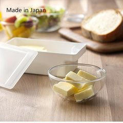 Leakproof Butter & Cheese Storage Containers - Reusable Square Flip Top