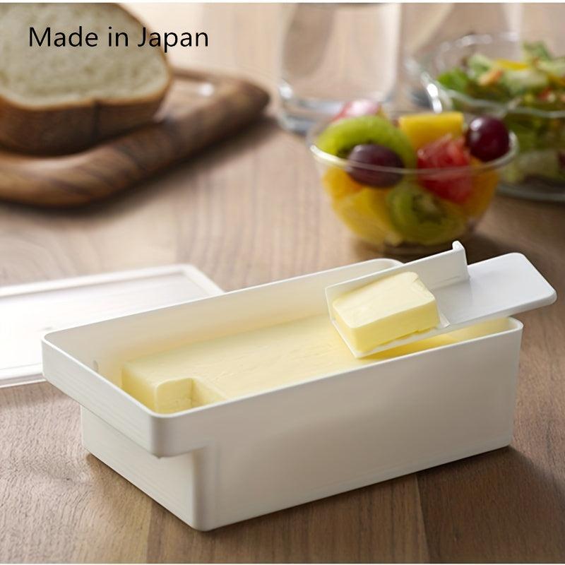 Leakproof Butter & Cheese Storage Containers - Reusable Square Flip Top