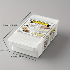 Leakproof Butter & Cheese Storage Containers - Reusable Square Flip Top