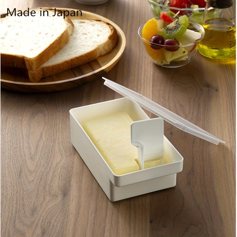 Leakproof Butter & Cheese Storage Containers - Reusable Square Flip Top