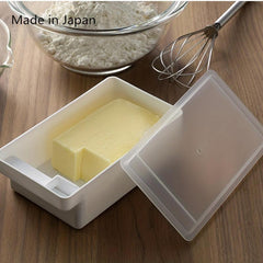 Leakproof Butter & Cheese Storage Containers - Reusable Square Flip Top