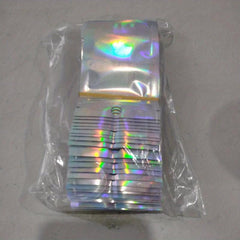 100 pcs Holographic Smell Proof Bags for Food Storage & More