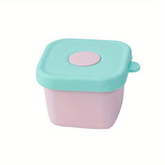 Silicone Food Bowl with Lid Complementary Food Container