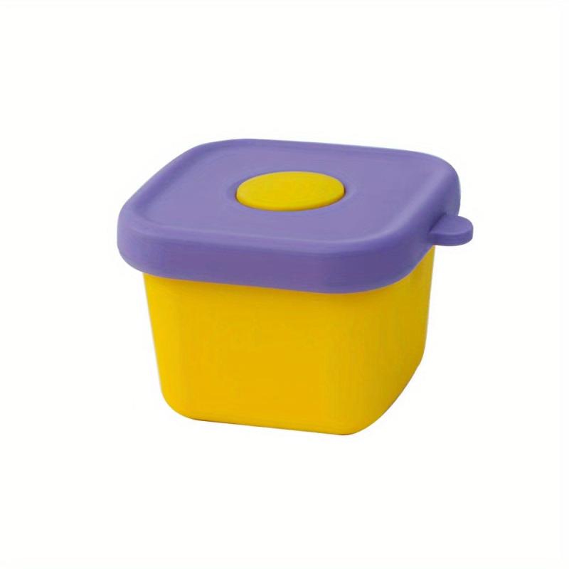Silicone Food Bowl with Lid Complementary Food Container