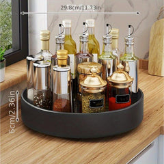 Lazy Susan Organizer Rotating Spice Rack Storage Tray For Spice Sorting