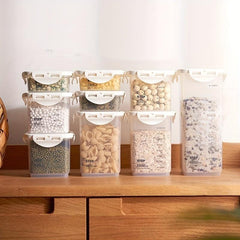 1pc Transparent Food Storage Container Sealed Fresh-keeping Box