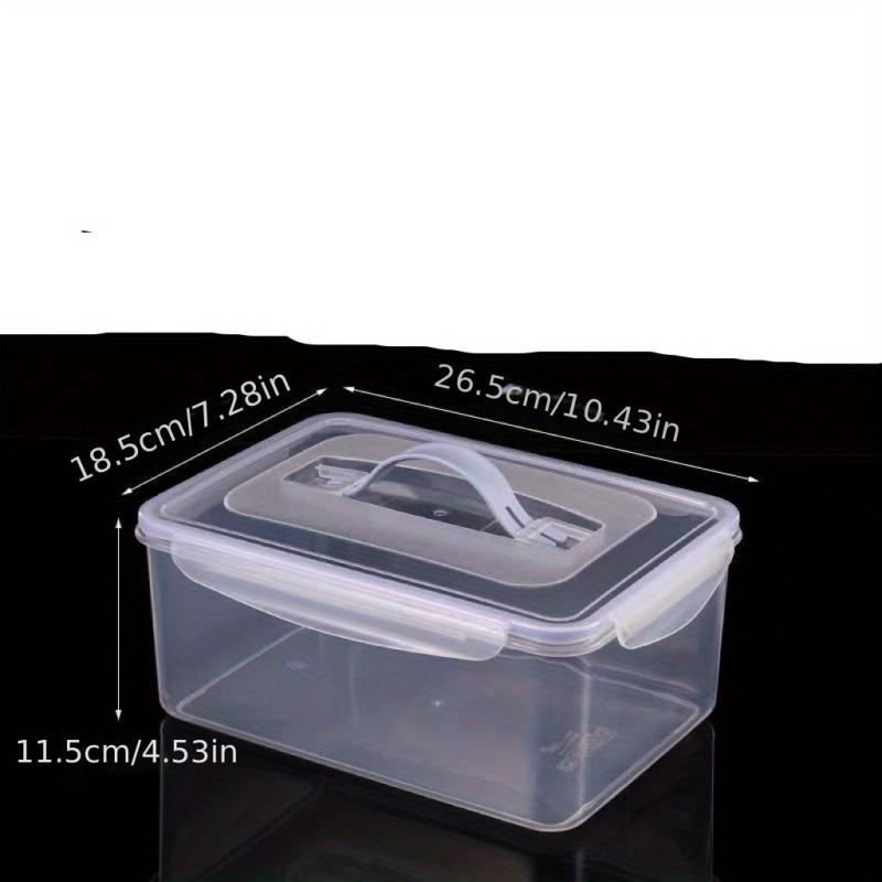 Plastic Refrigerator Storage Box for Fresh Fruit Vegetable Crisper Dumpling