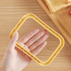 Butter Cutting Storage Box with Lid Refrigerator Cheese Packaging Freshkeeping