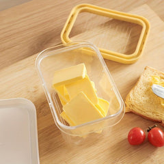 Butter Cutting Storage Box with Lid Refrigerator Cheese Packaging Freshkeeping