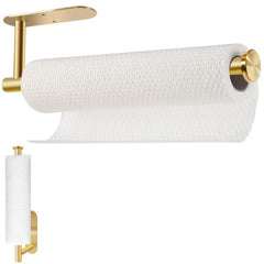 Under Cabinet Tissue Holder for Kitchen Wall Self Adhesive Paper Towel Holder