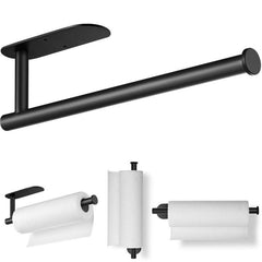 Under Cabinet Tissue Holder for Kitchen Wall Self Adhesive Paper Towel Holder