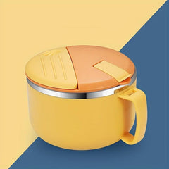 Stainless Steel Noodles Bowl Large Capacity Leakproof Food Container
