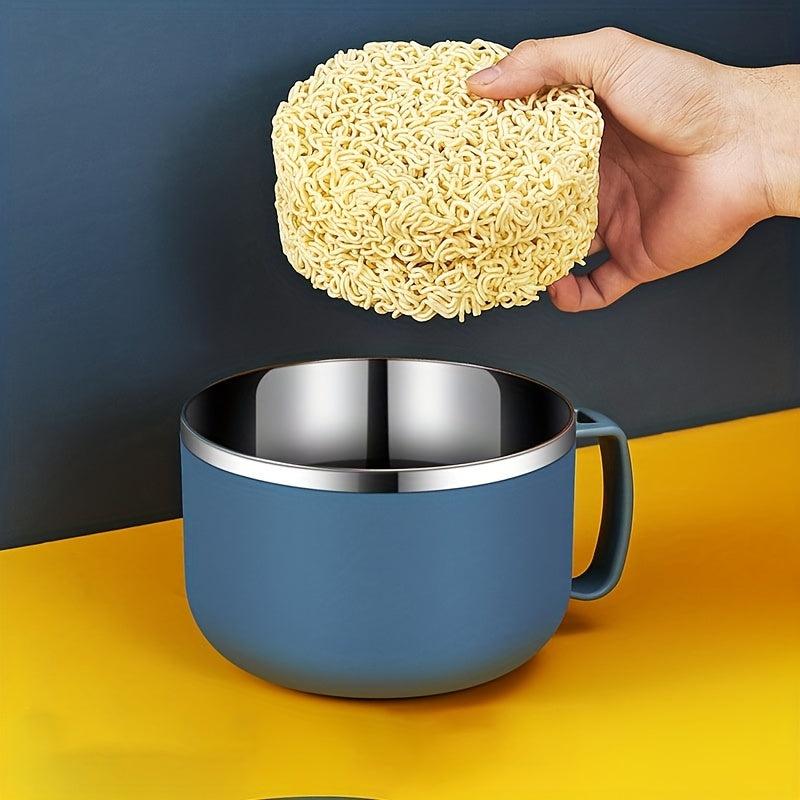Stainless Steel Noodles Bowl Large Capacity Leakproof Food Container